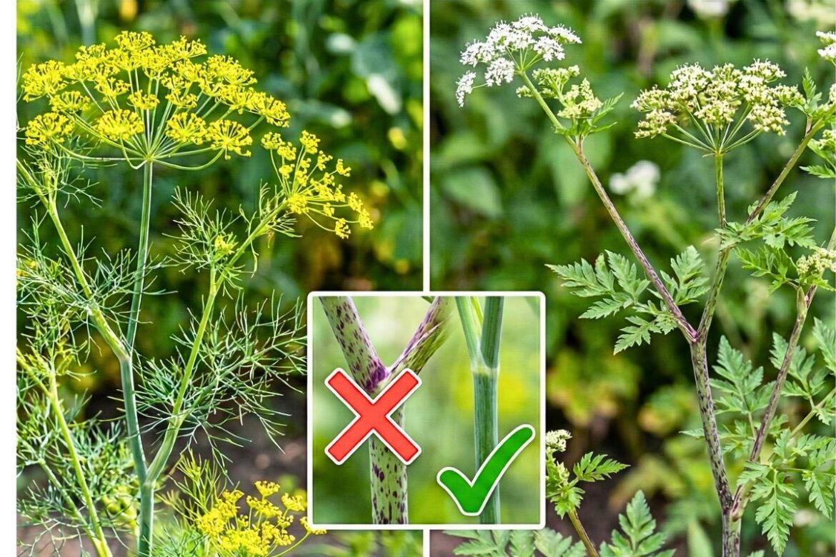 Trujące rośliny podobne do ziół