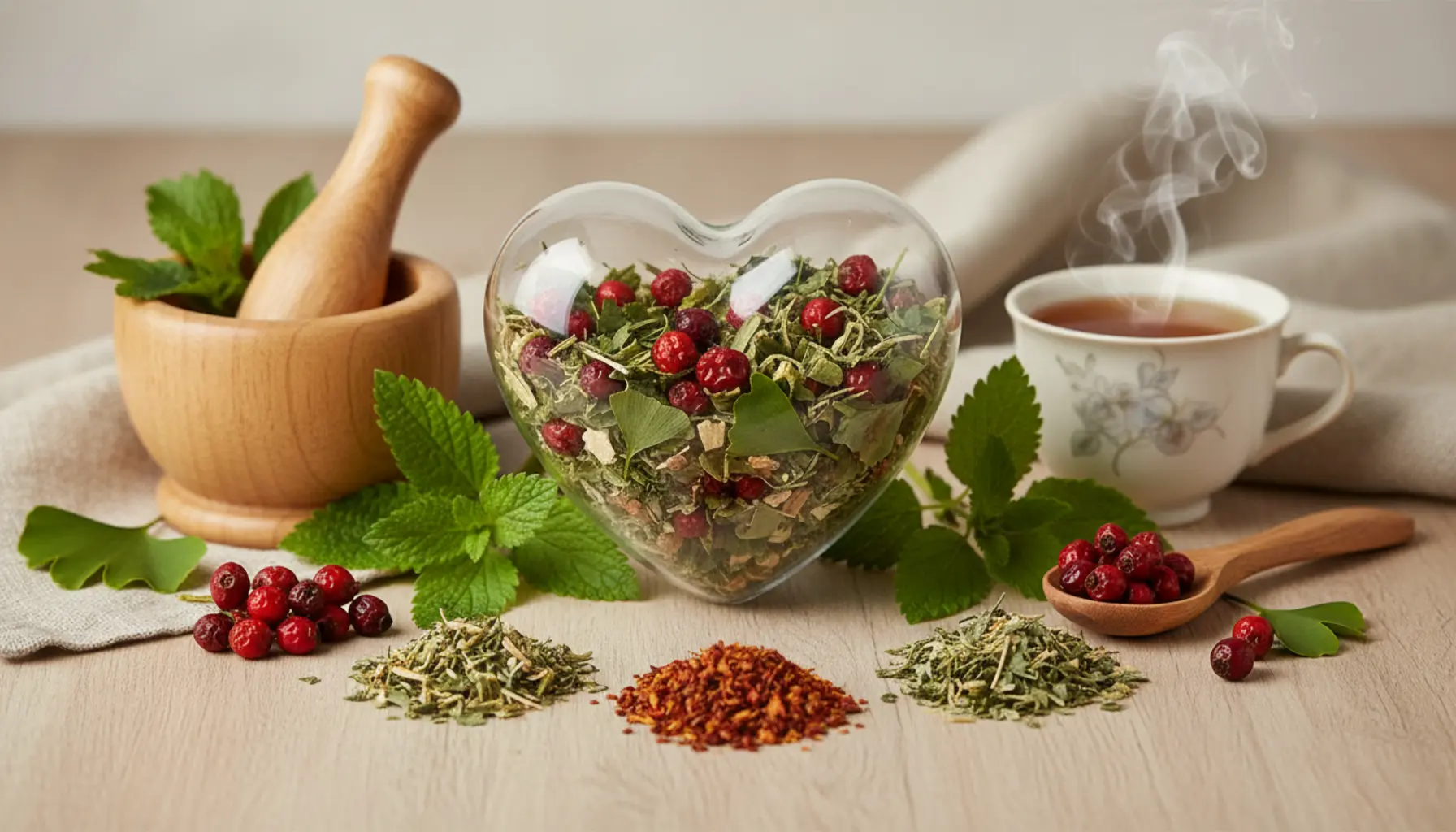 Zioła na serce i krążenie naturalne wsparcie dla układu krążenia