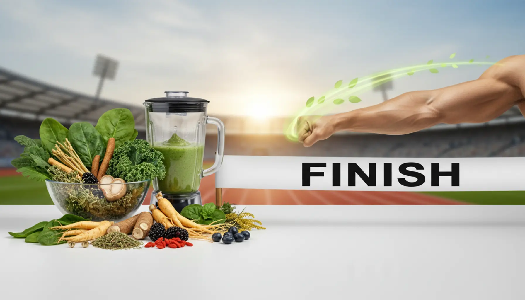 Naturalny doping zioła adaptogeny naturalne środki dla sportowców